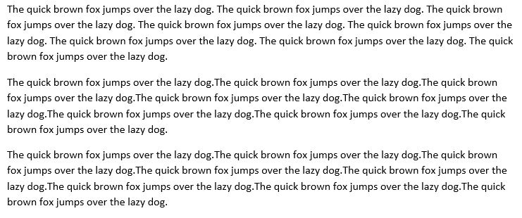 The quick brown fox