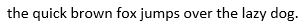 lowercase