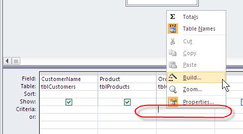 Right-click context menu screenshot
