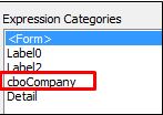 Expression Categories