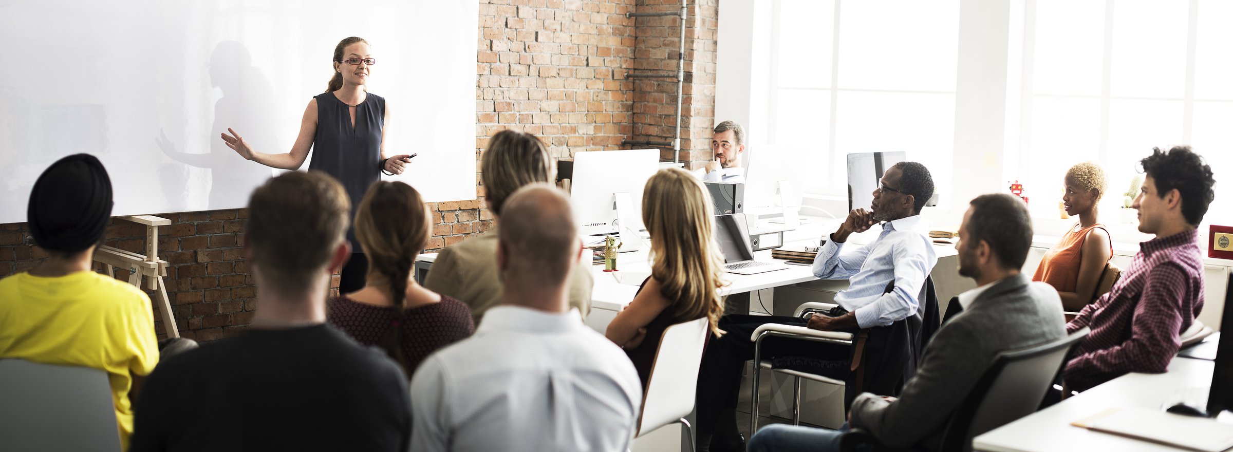 Business Team Discussing Training