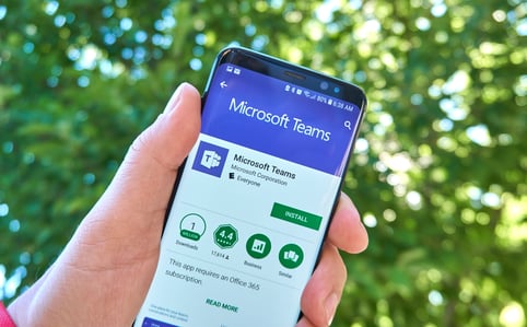 Microosft Teams Mobile App