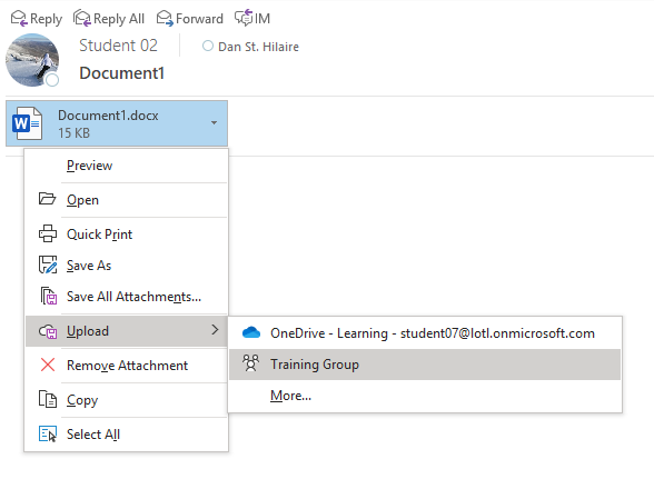 Upload Documents to Teams