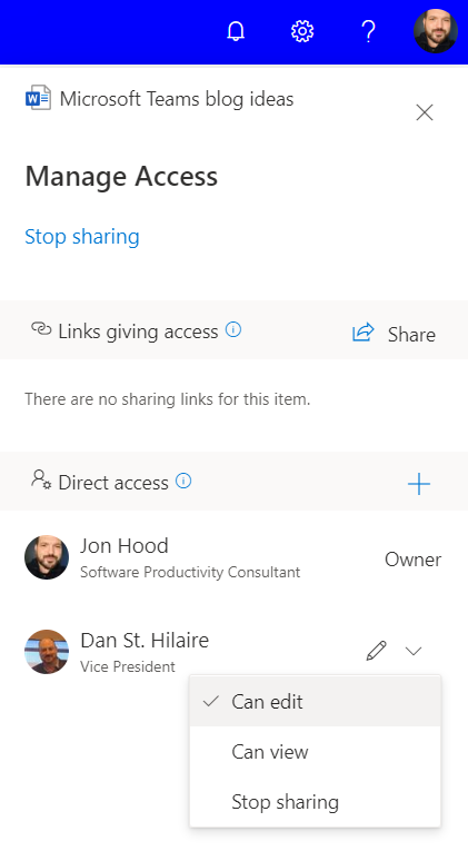 Managing File Access in Microsoft Teams