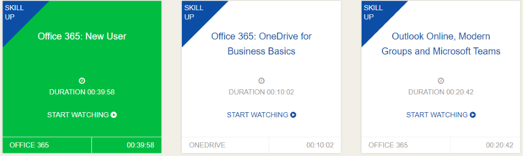 KnowledgeWave Learning Site Office 365 Training